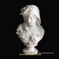 Decorative Carved Roman Marble Bust BST-019